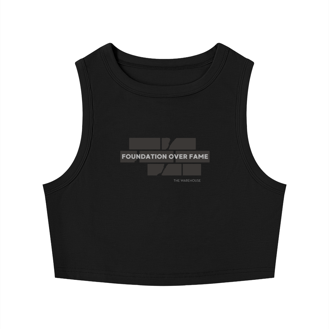Women's 'Foundation' Crop Tank Top