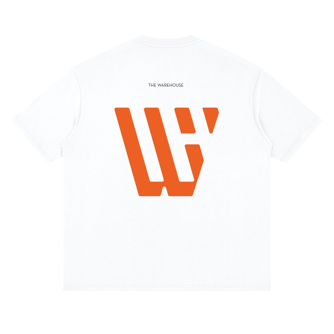 Double Logo Loose Drop Shoulder T-Shirt