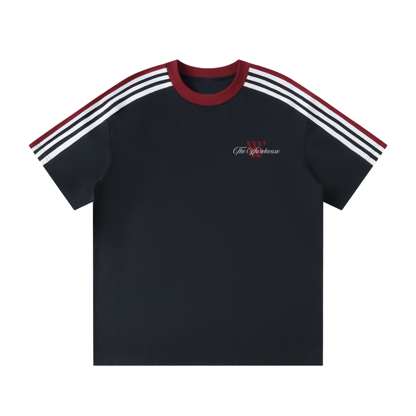 Unisex 'Founding Member' Colorblock Striped T-Shirt