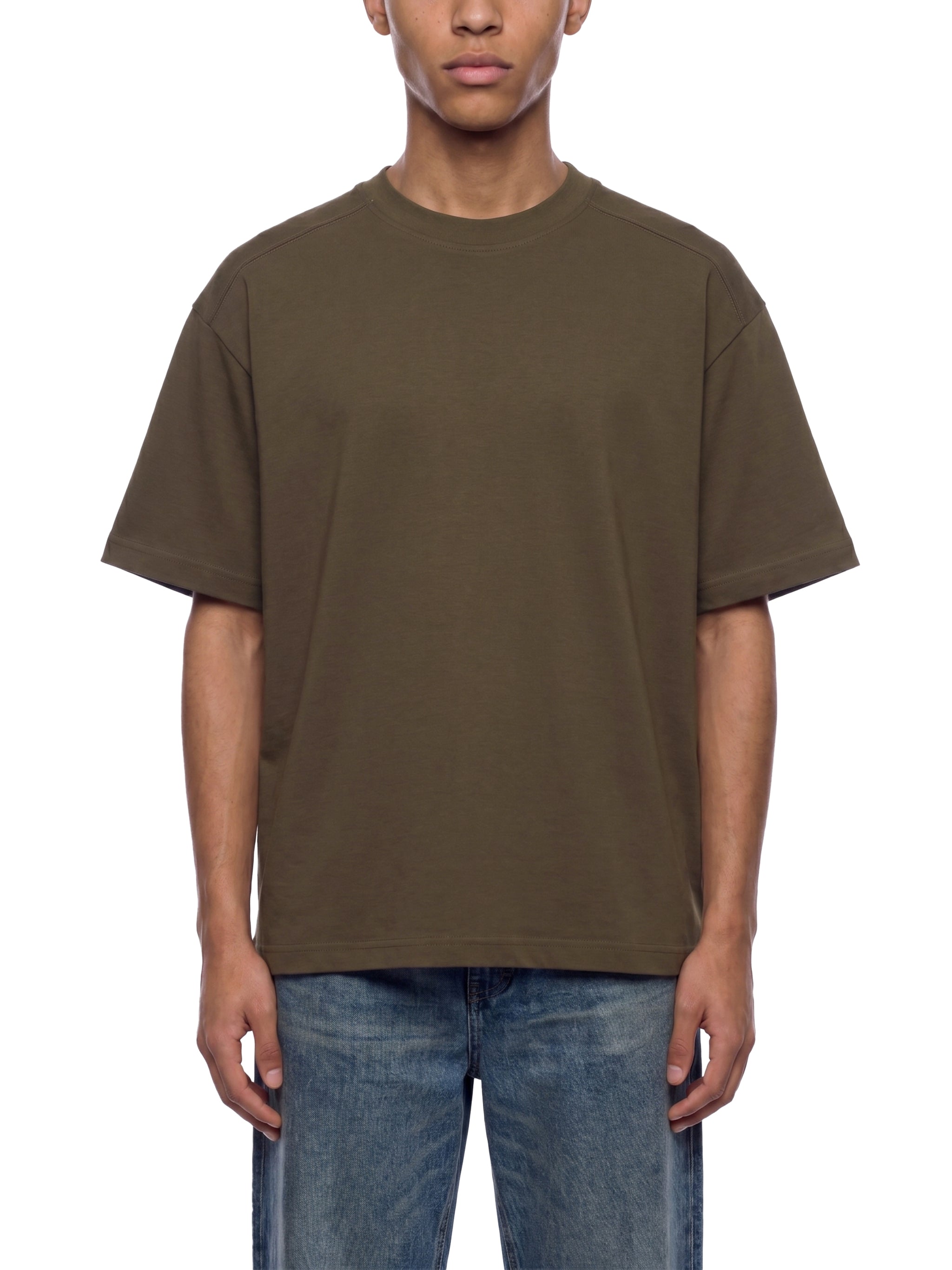 Unisex 'Founding Member' Double Logo Boxy T-Shirt